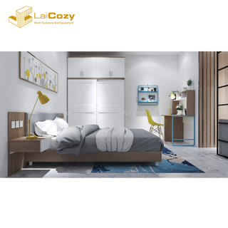 Muebles de dormitorio de villa de apartamento de uso doméstico moderno de MDF